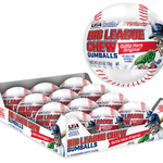 Redstone Candy Big League Chew Baseball W/ Gumballs & Stickers & Tattoo 0.53 OZ