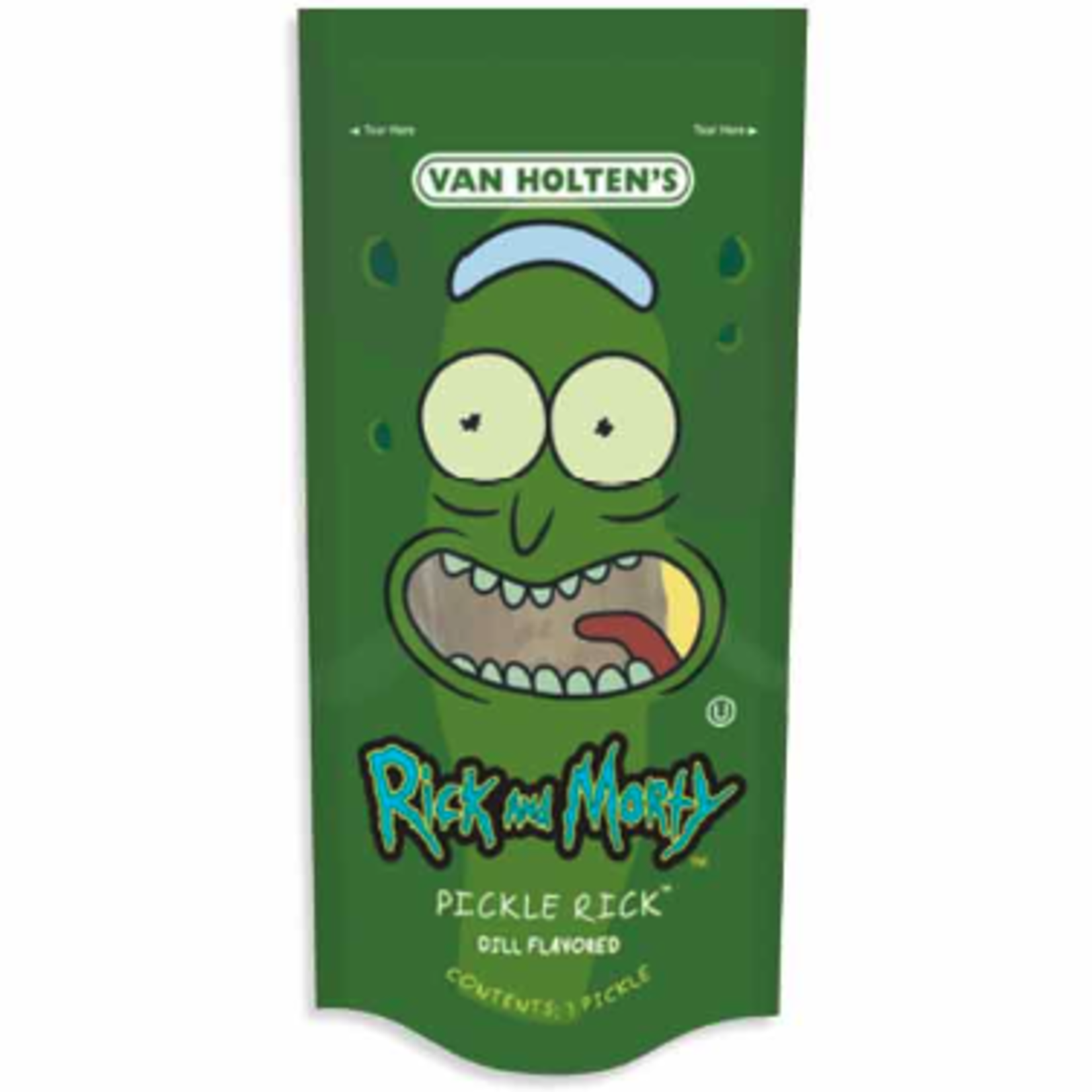 VAN HOLTEN RICK & MORTY PICKLE RICK PICKLE IN A POUCH