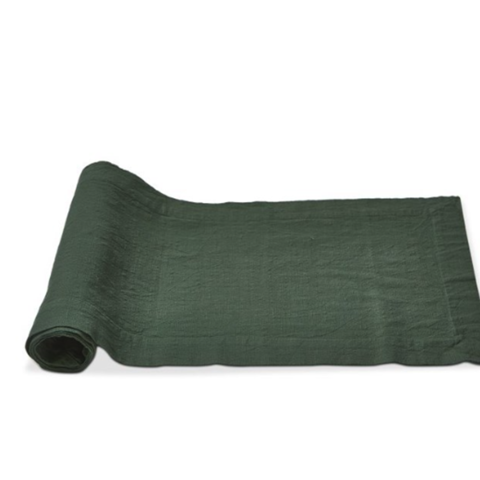 Tag Table Runner, Everyday Slub Dark Green | Tag