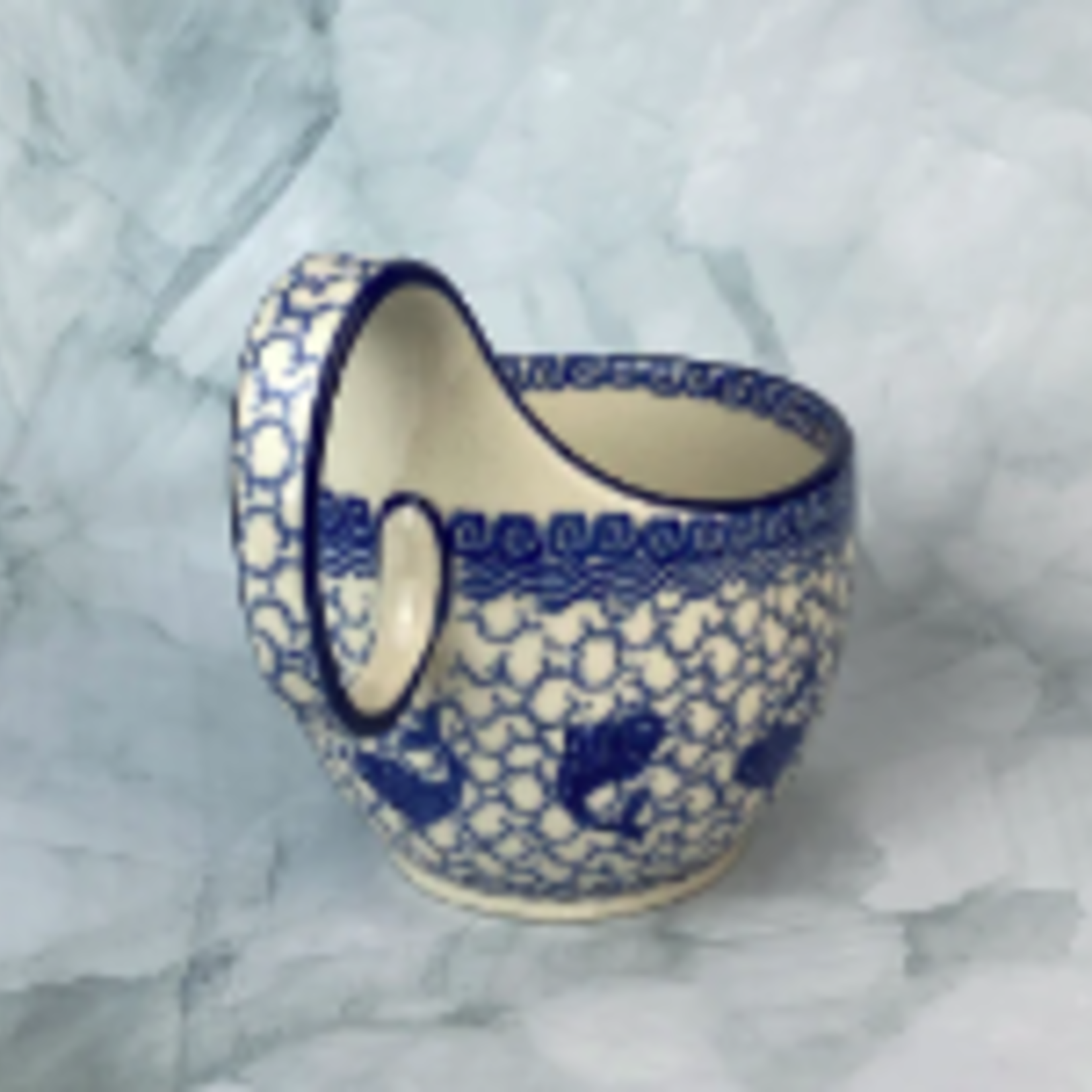 Polish Pottery Polish Soup Mug 12oz, Fish | Polish Pottery