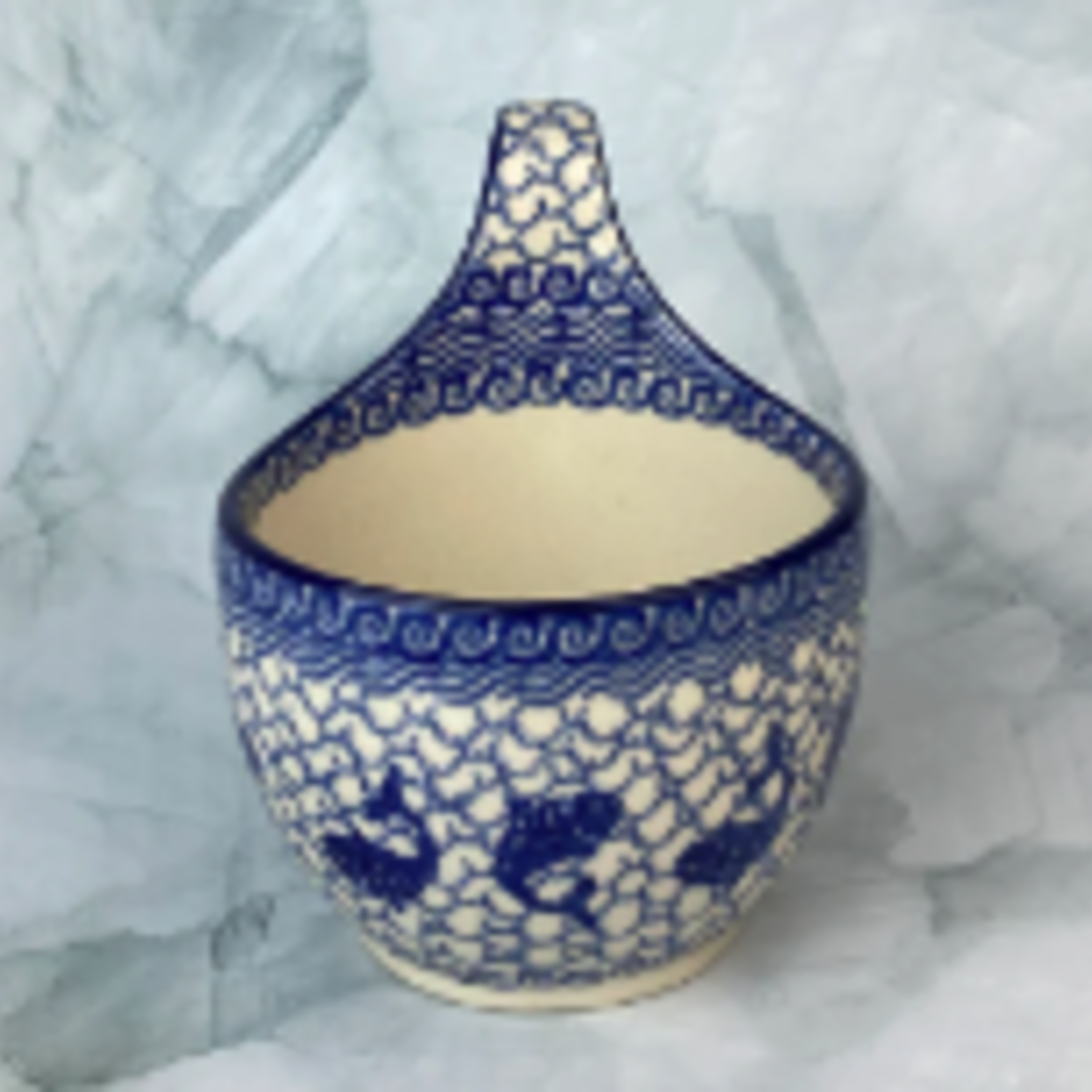 Polish Pottery Polish Soup Mug 12oz, Fish | Polish Pottery