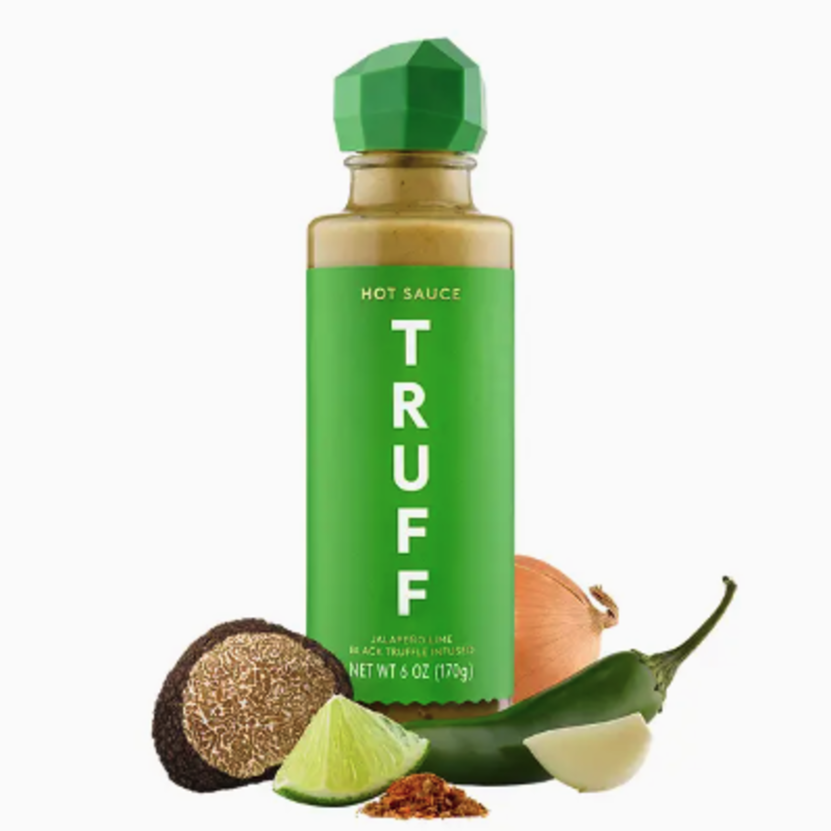 TRUFF Jalapeno Lime Black Infused Hot Sauce | TRUFF