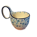 Polish Pottery Polish Soup Mug 12oz, Sky Gazing | Polish Pottery