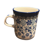 European Design Imports Inc. Polish Pottery Cappuccino Cup 4oz, Bloom