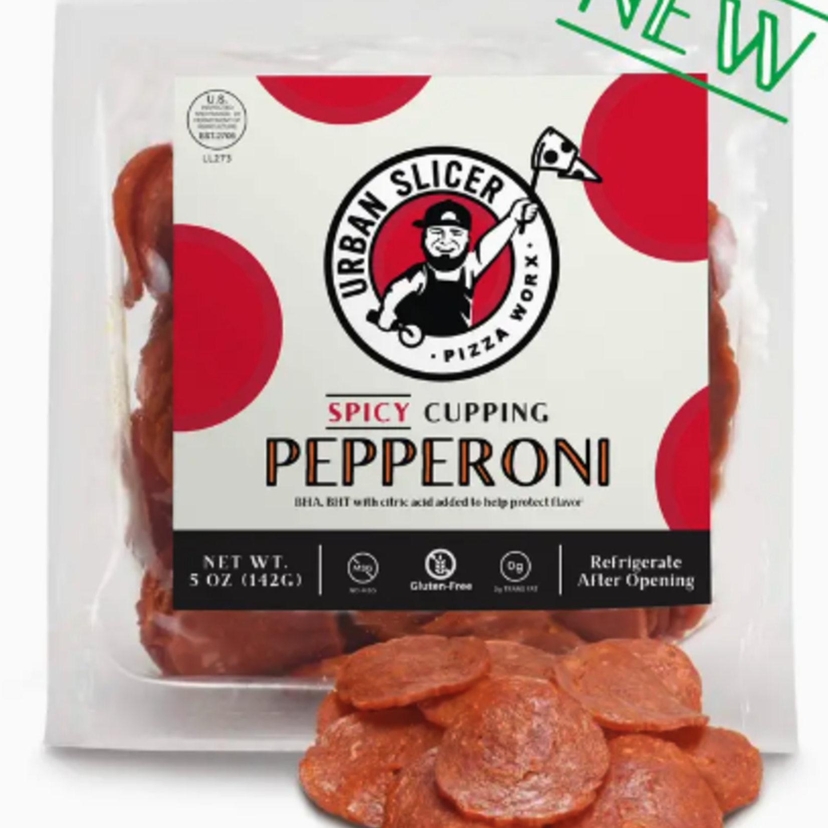 Urban Slicer Pizza Worx Spicy Cupping Pepperoni