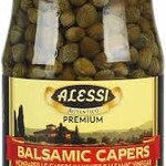 Alessi, Balsamic Capers In White Balsamic Vinegar, 3.5 fl oz | ALESSI