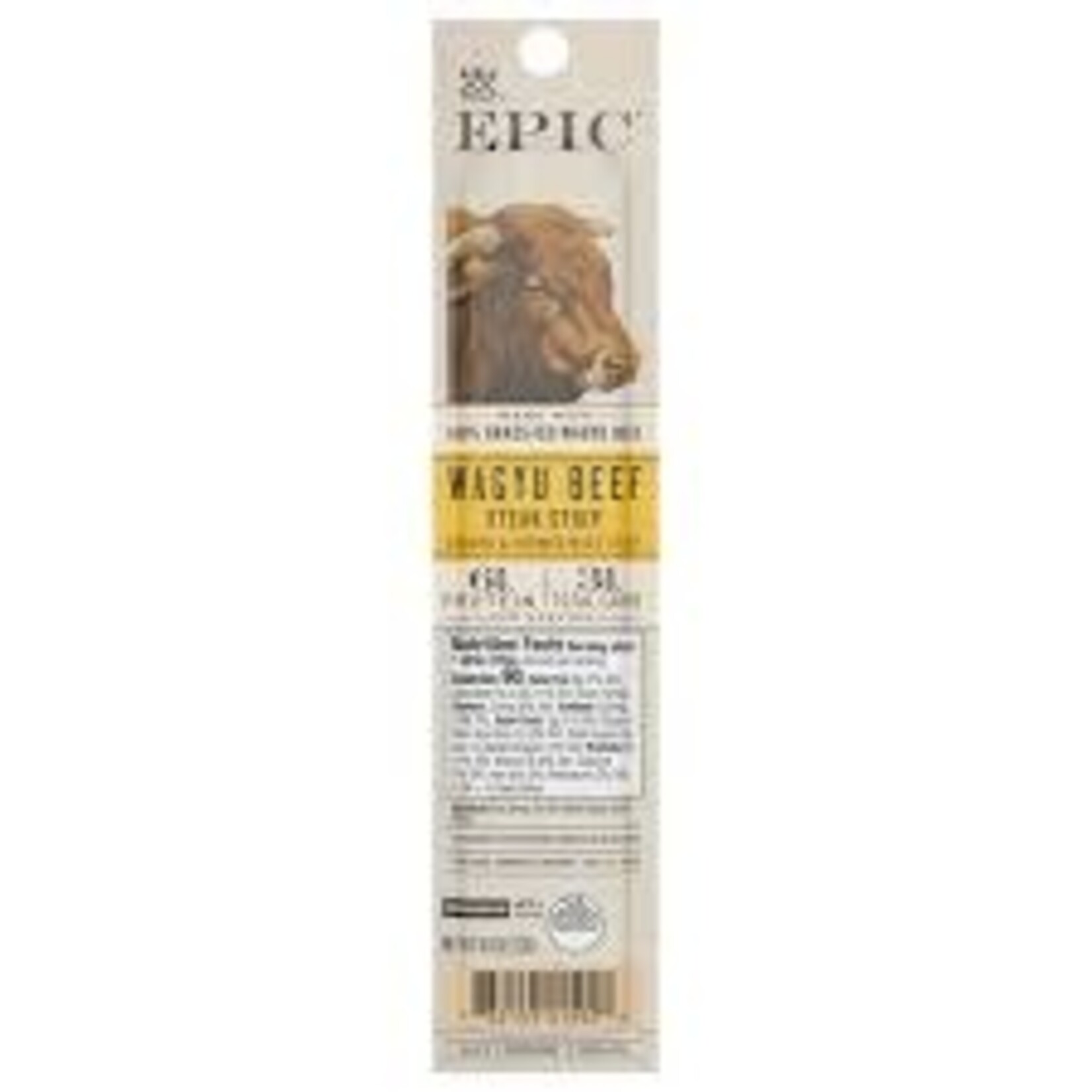 Epic Jerky Strips, Wagyu Beef