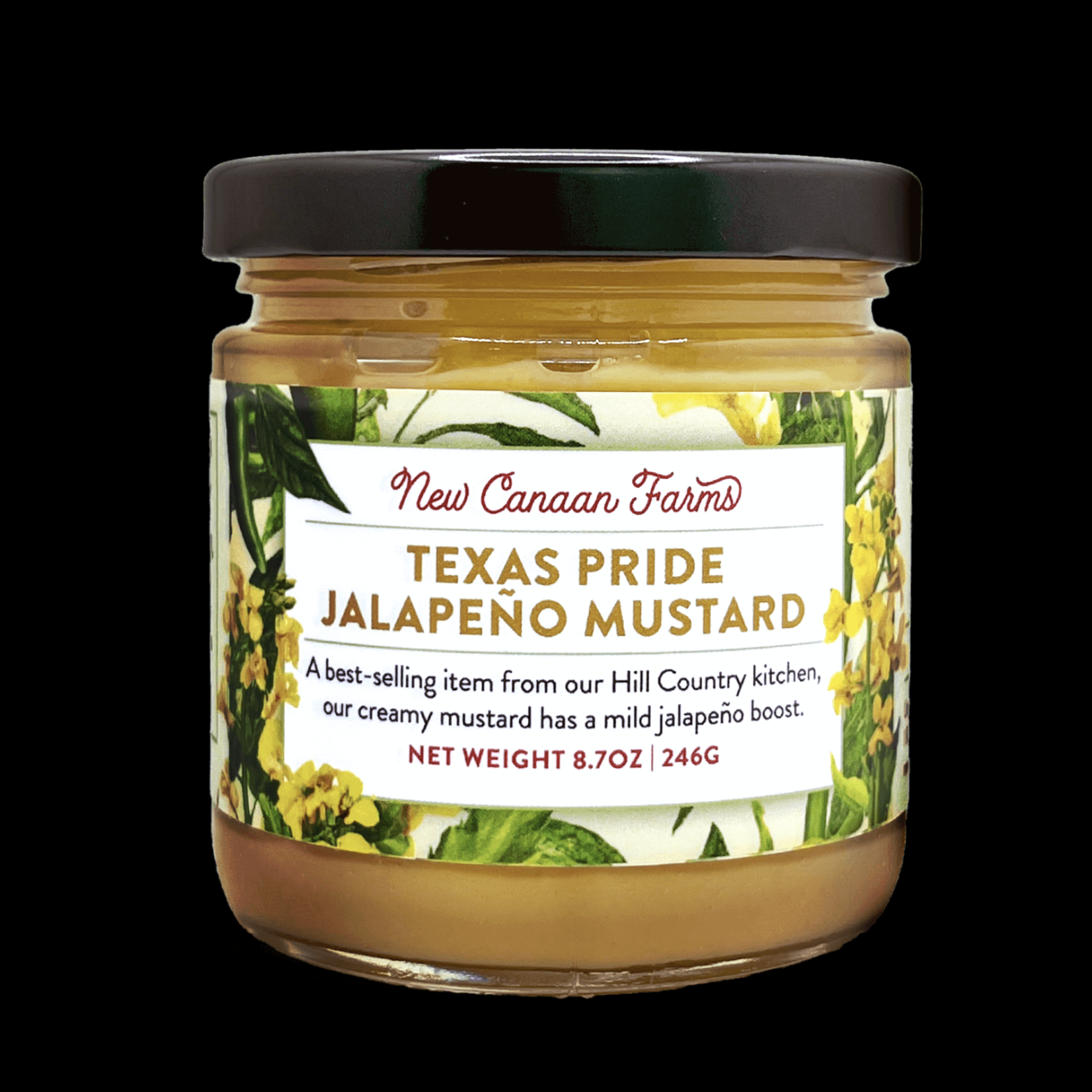 Texas Pride Jalapeño Mustard | New Canaan Farms
