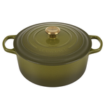 Le Creuset Signature Round Dutch Oven - Olive, 5.5 qt.