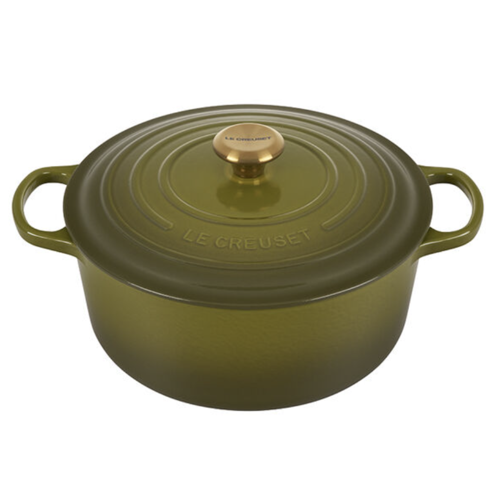 Le Creuset Signature Round Dutch Oven - Olive, 5.5 qt.