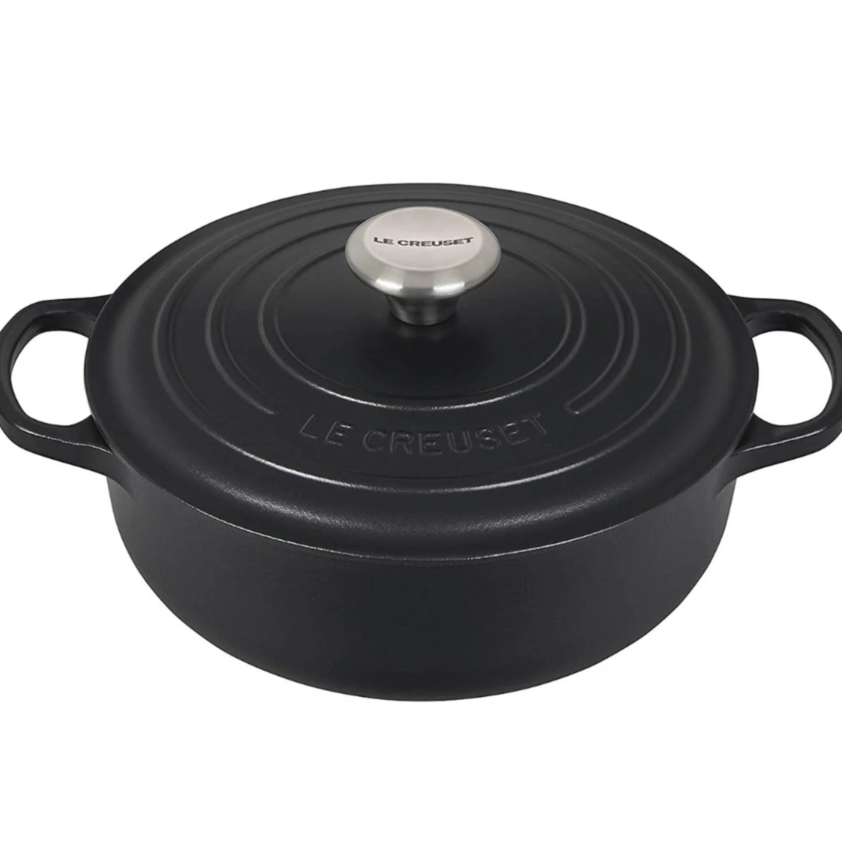 Le Creuset Signature Sauteuse - Licorice, 3.5 qt.