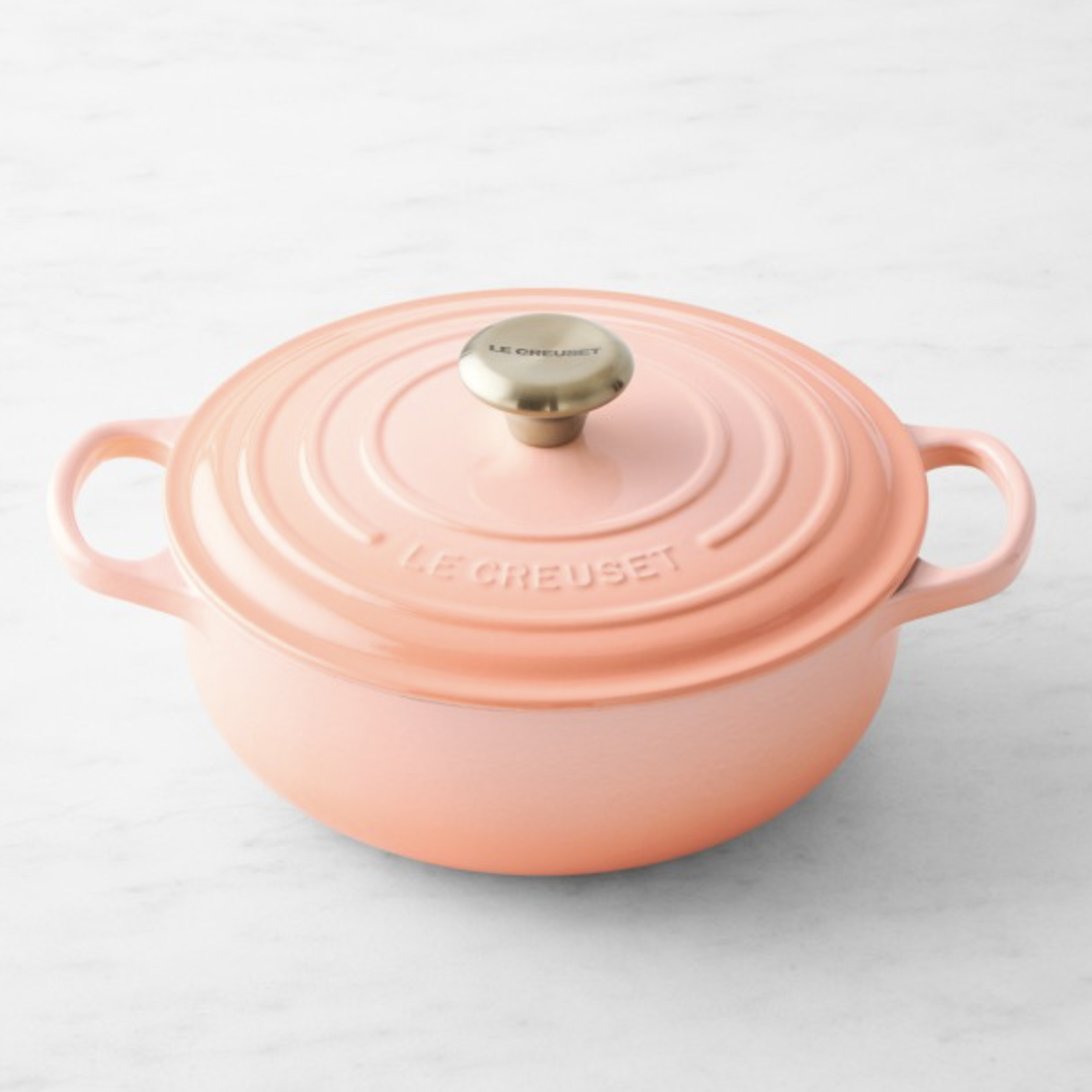 Le Creuset Signature Sauteuse - Peche, 3.5 qt.