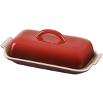 Le Creuset Heritage Butter Dish - Cerise - 8.3" x 4.1" x 3"