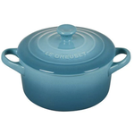 Le Creuset Mini Round Cocotte - Caribbean, 14 oz.