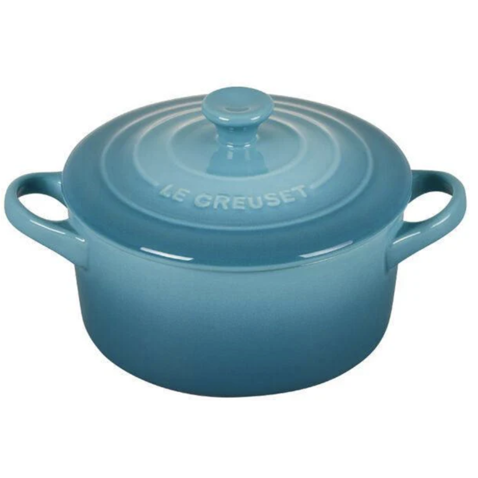 Le Creuset Mini Round Cocotte - Caribbean - 14 oz. | Le Creuset