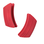 Le Creuset Set of 2 Silicone Pot Grips, Cerise