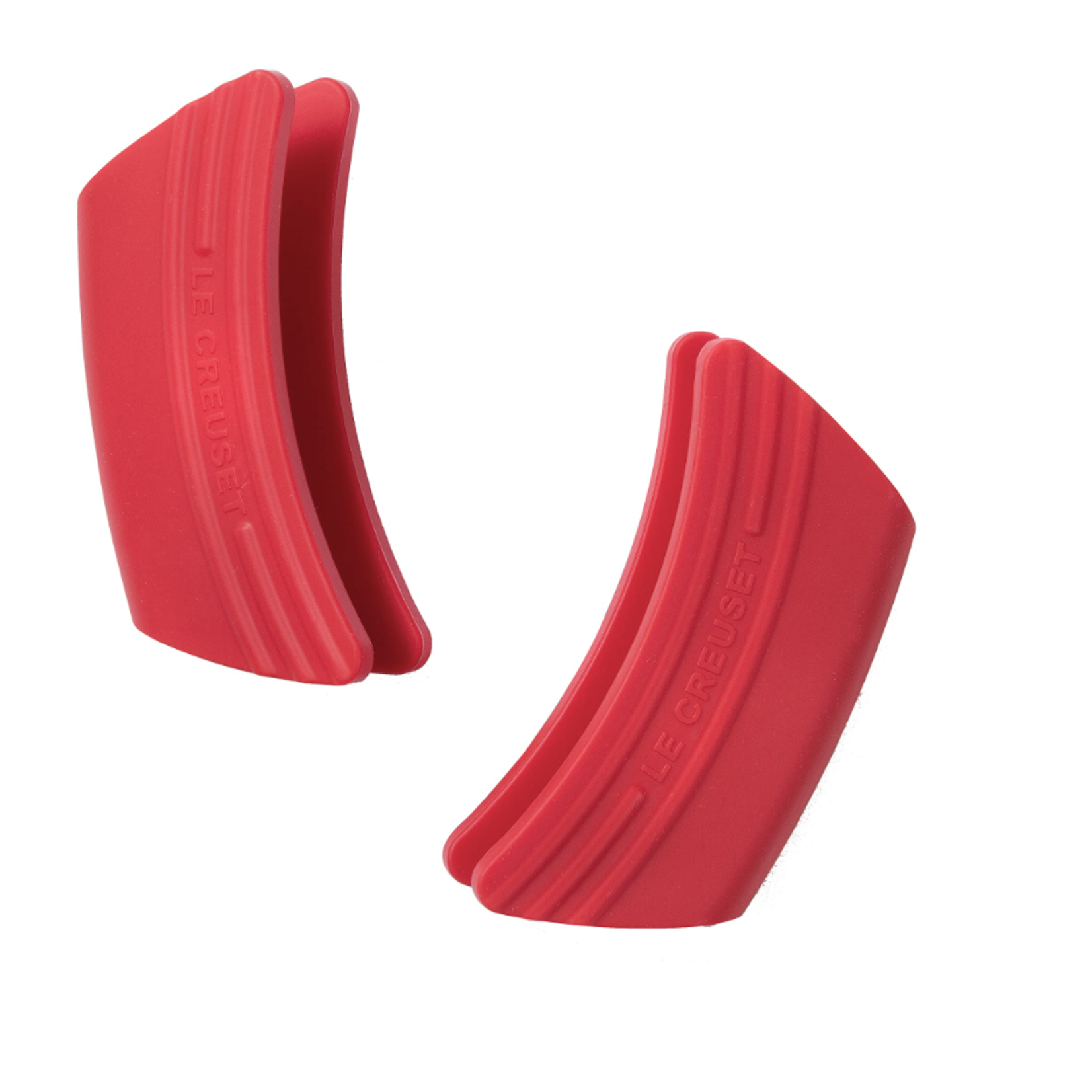 Le Creuset Set of 2 Silicone Pot Grips, Cerise