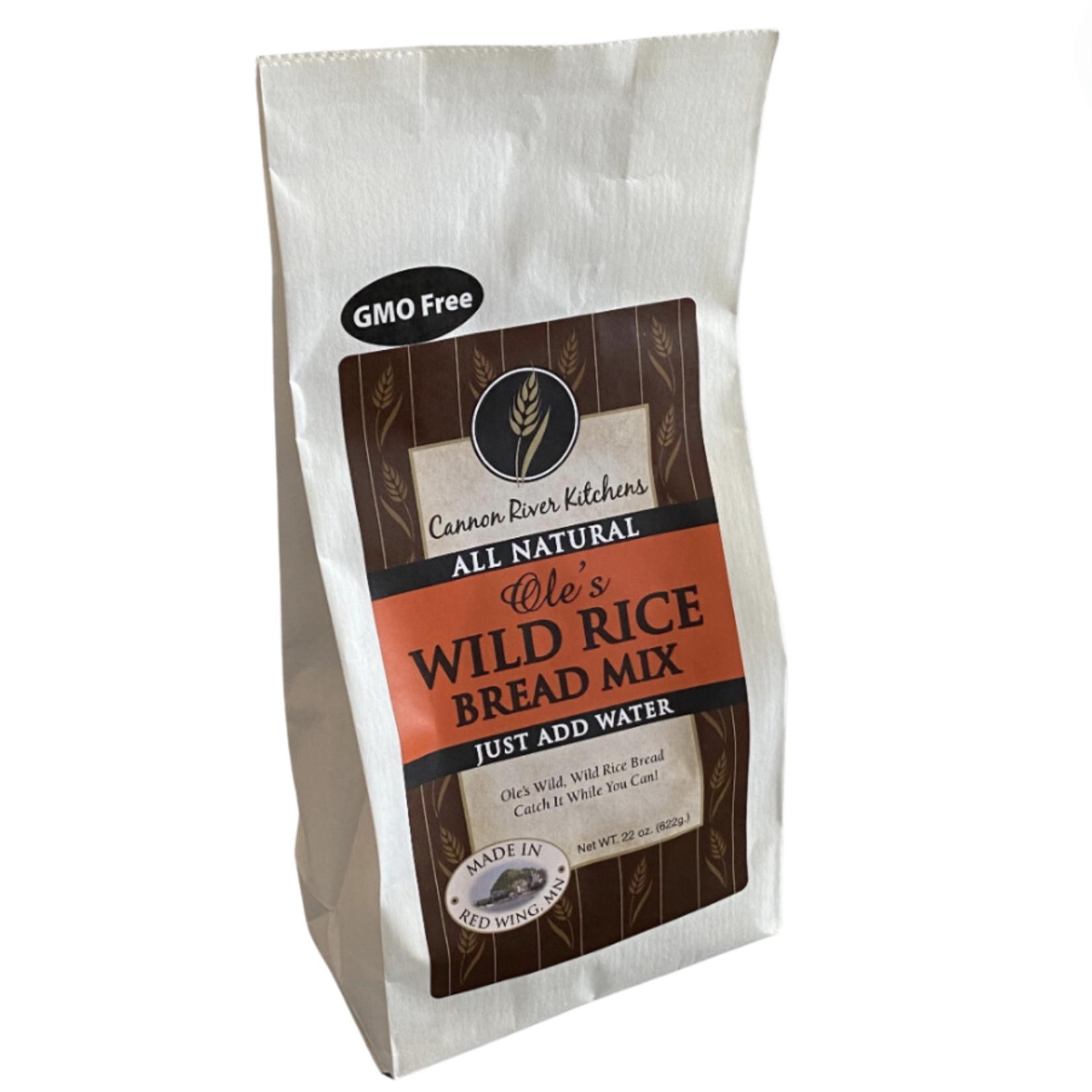 Cannon River Kitchens Ole's Wild Rice Bread Mix - 22 oz