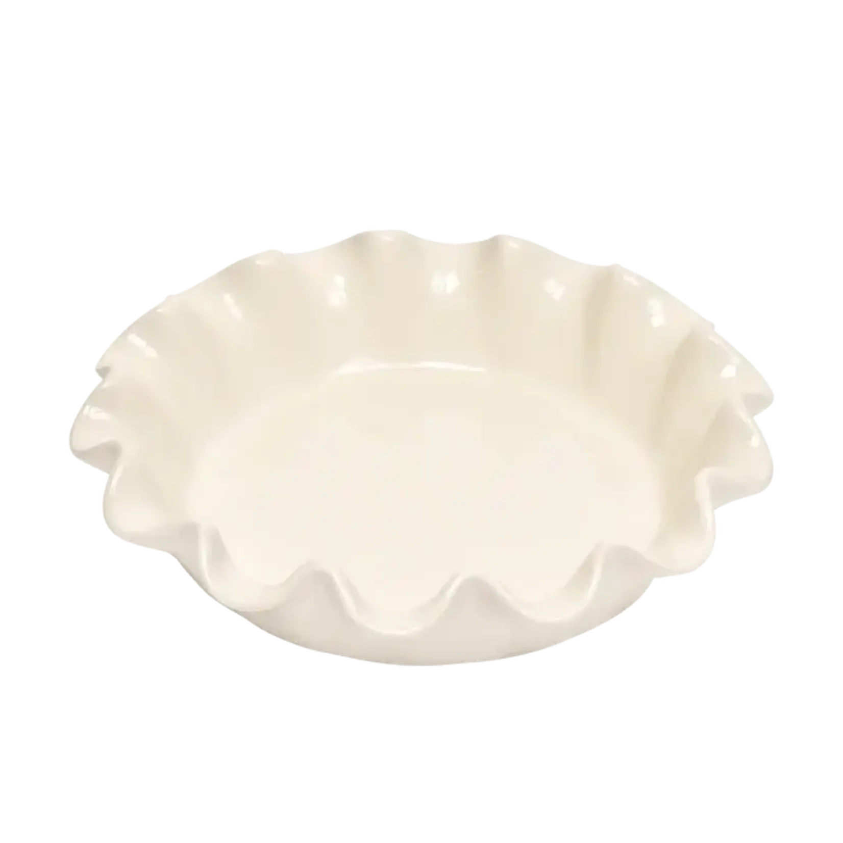 Emile Henry/Marcato Ruffled Pie Dish - 10.5" / 1.25 qt - CLAY | Emile Henry/Marcato