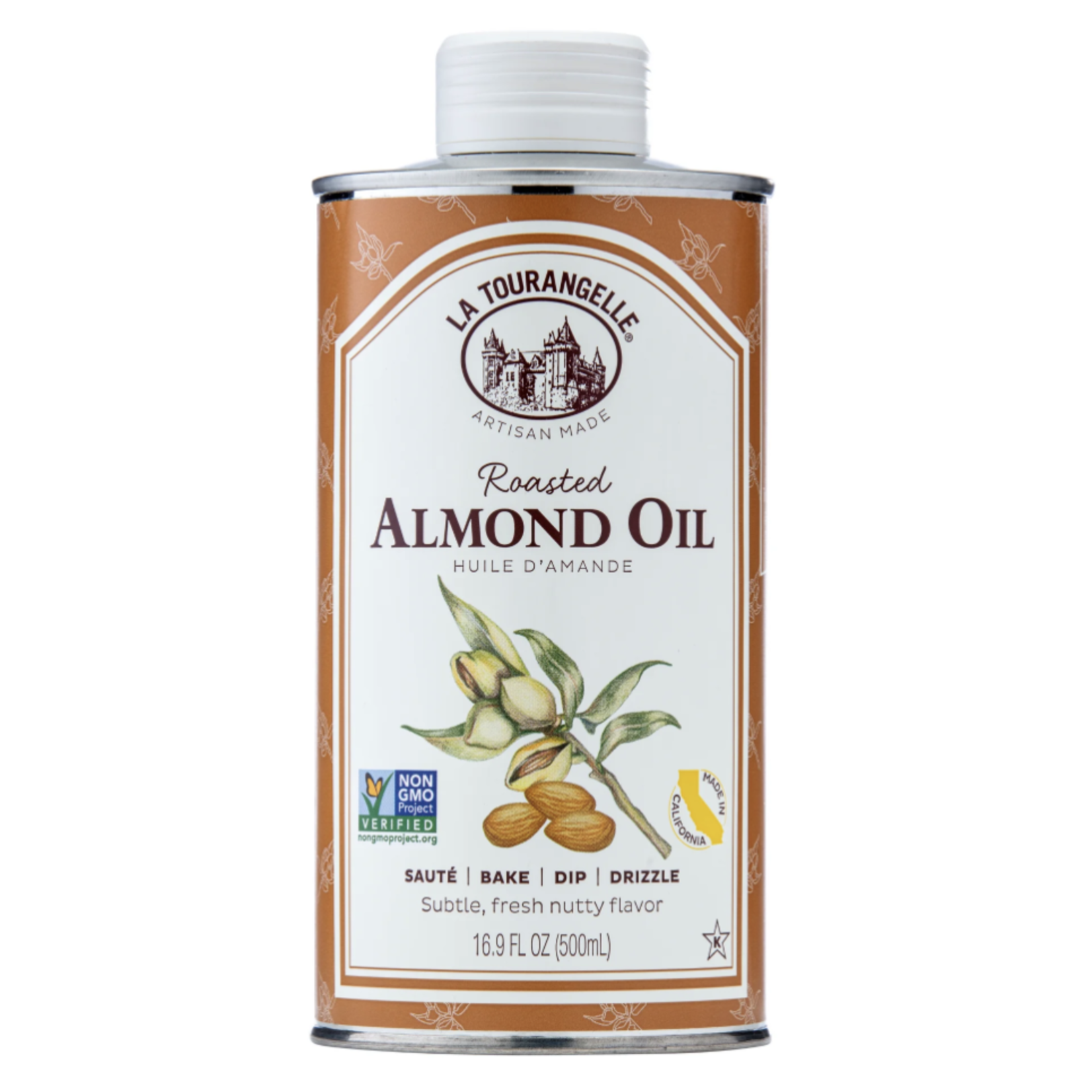 La Tourangelle Almond Oil, 500mL | La Tourangelle