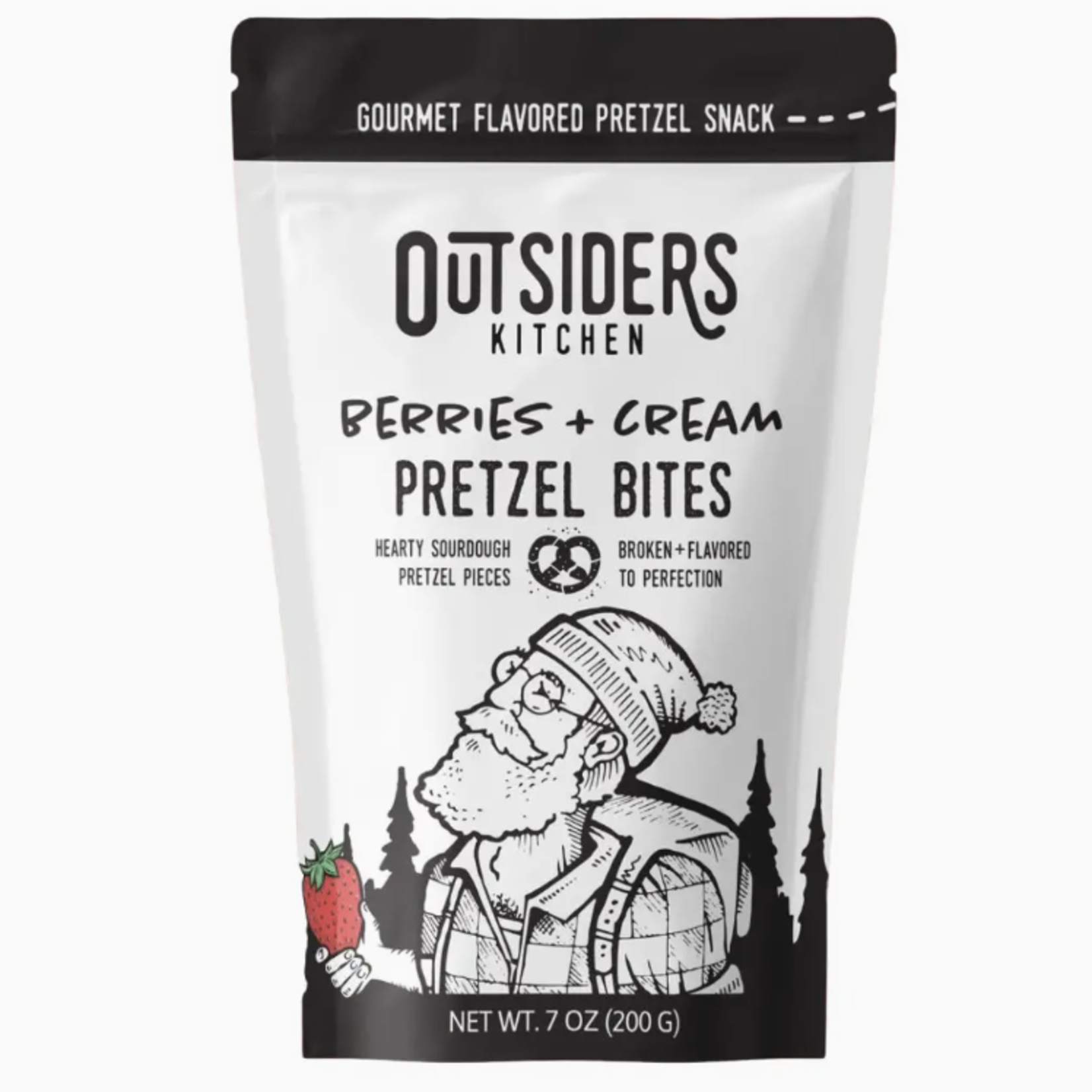 Outsiders Kitchen Berries + Cream Pretzel Bites, 7oz