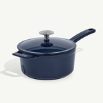 Made In Enameled Cast Iron 2 qt. Saucepan - Harbour Blue