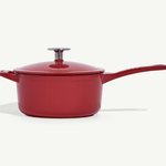 Made In Enameled Cast Iron 2 qt. Saucepan - MADE IN® Red