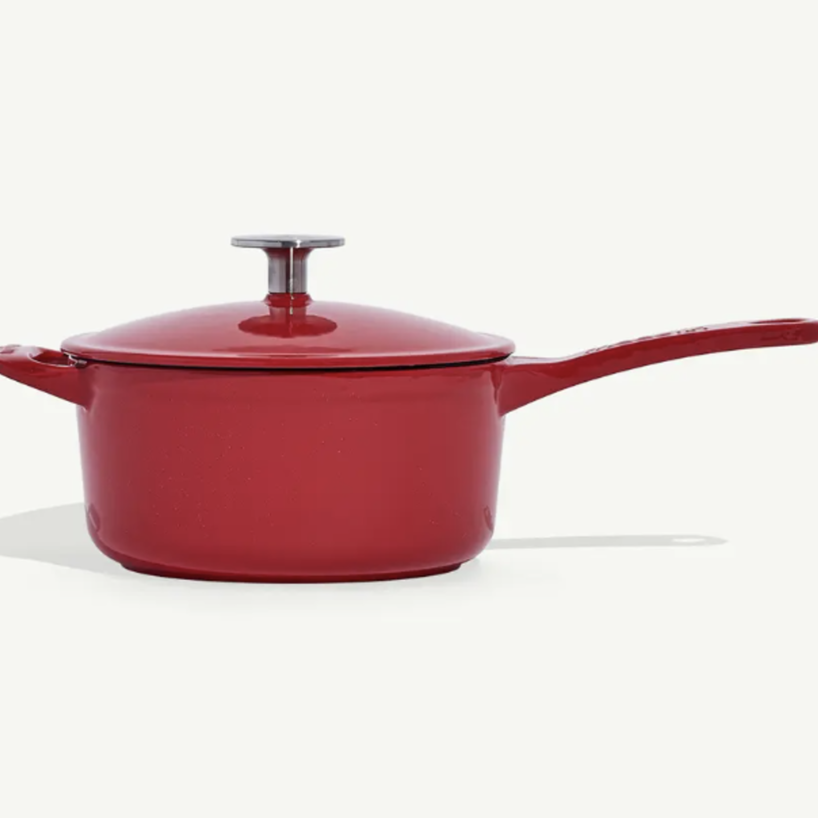 Made In Enameled Cast Iron 2 qt. Saucepan - MADE IN® Red