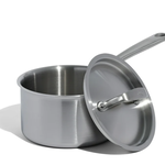Made In Stainless Clad 2 qt. Saucepan with Lid