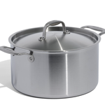 Made In Stainless Clad 8 qt. Stock Pot with Lid