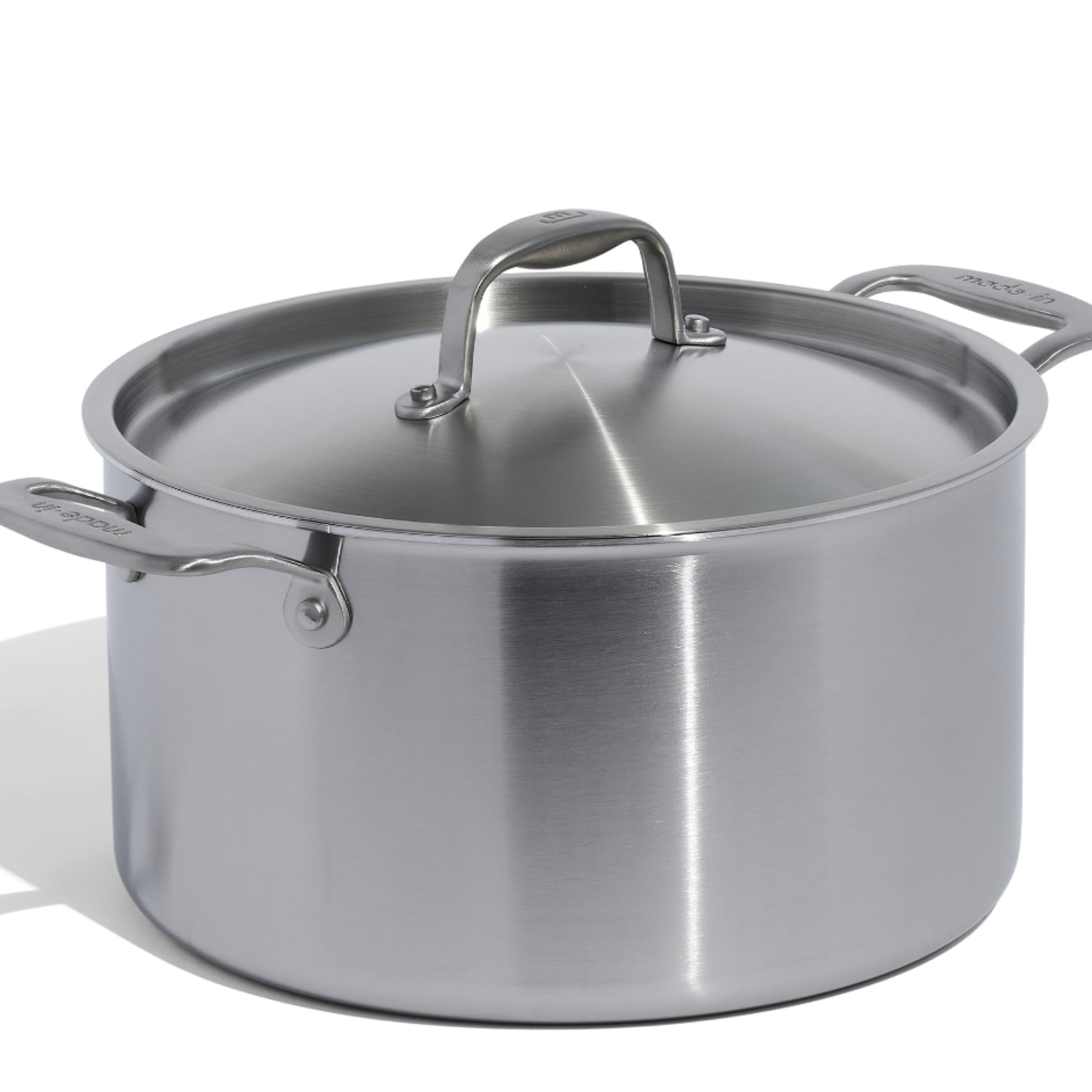 Made In Stainless Clad 8 qt. Stock Pot with Lid