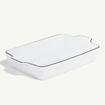 Made In 9 x 13” Rectangular Baking Dish - Navy Rim | Made In