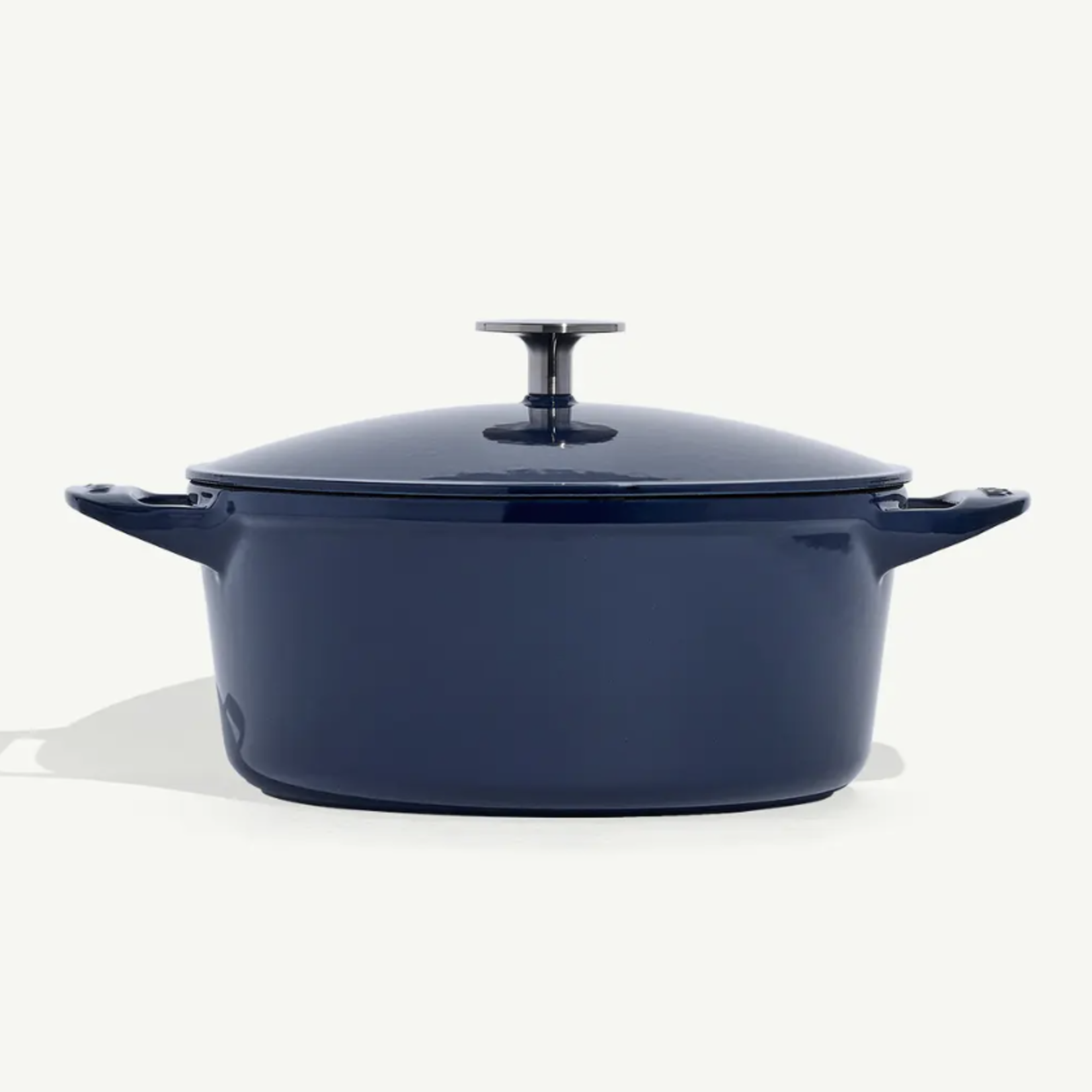 Made In Enameled Cast Iron 5.5 qt. Round Dutch Oven - Harbour Blue