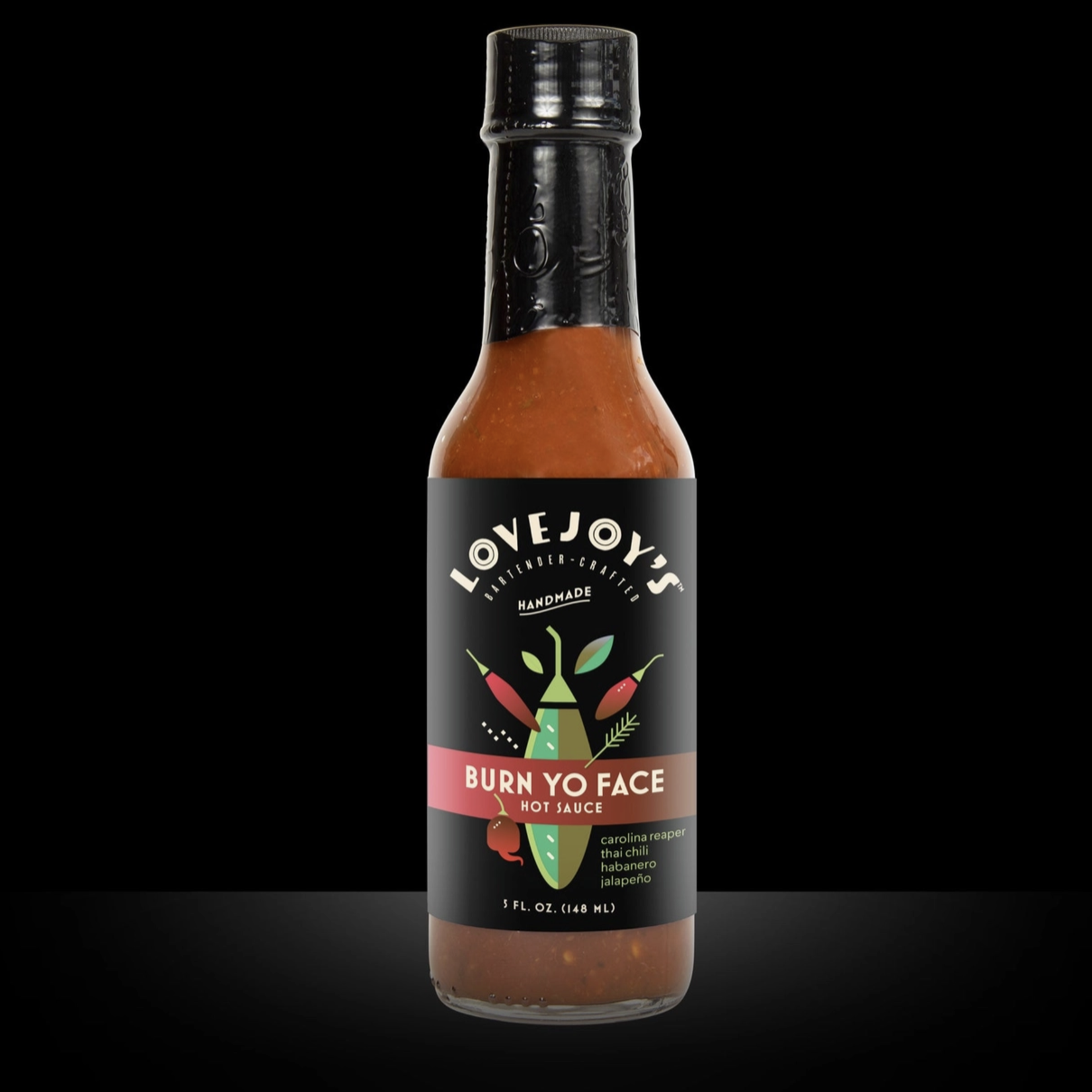 Burn Yo Face Hot Sauce (5oz)