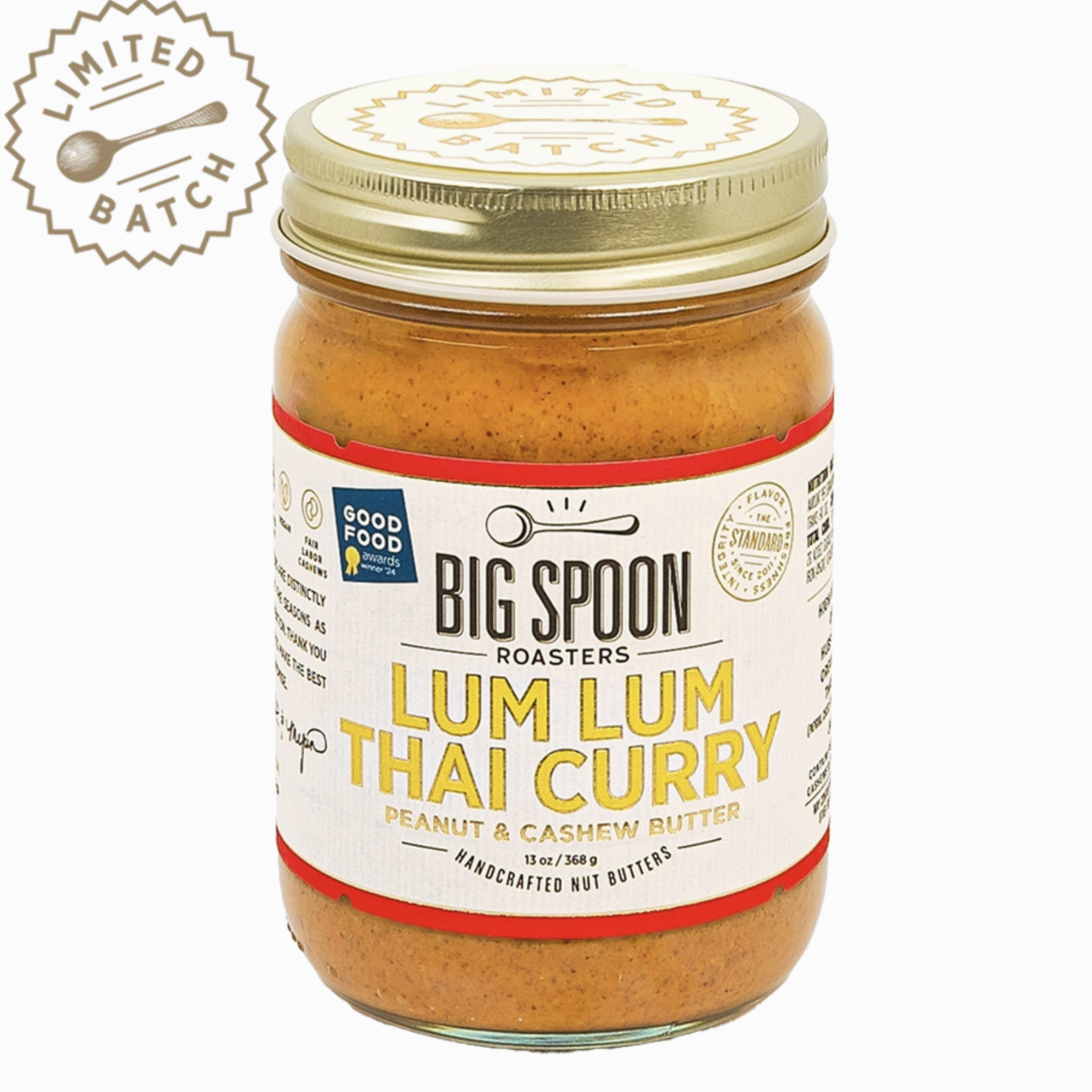 Big Spoon Roasters Lum Lum Thai Curry Peanut & Cashew Butter