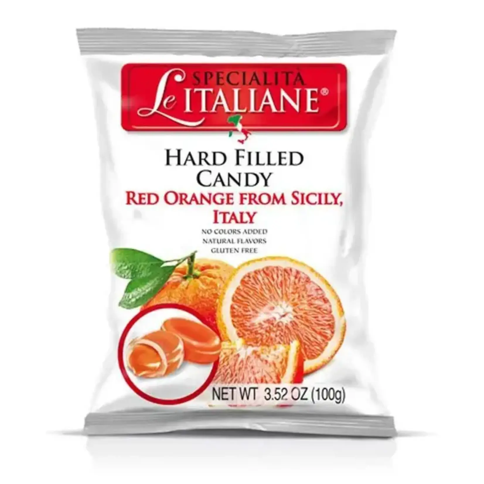 Italian Candy with Red Orange