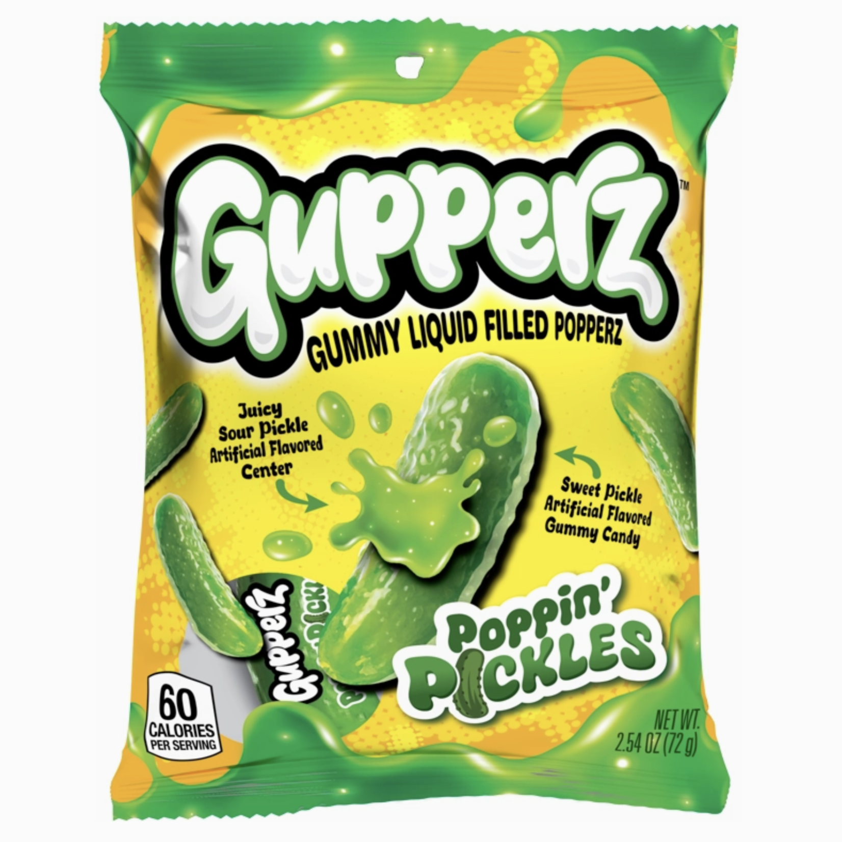 Gupperz Poppin' Pickles, 2.54oz