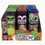 Halloween Block Pops, 0.35oz