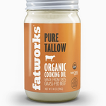 Fatworks Organic Grass Fed Tallow 14 oz