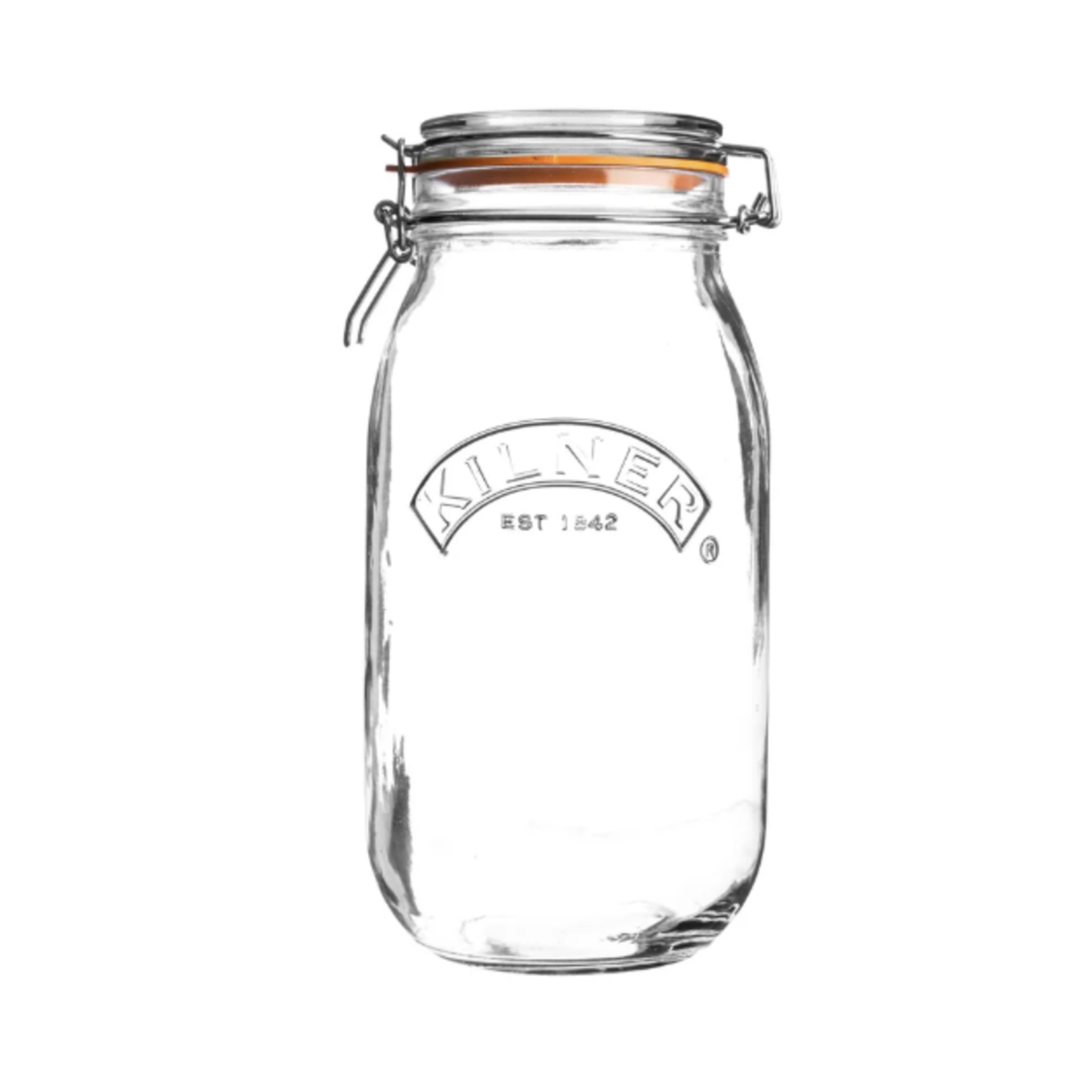 Kilner Kilner Round Clip Top, 51 fl. oz. | Mason Cash