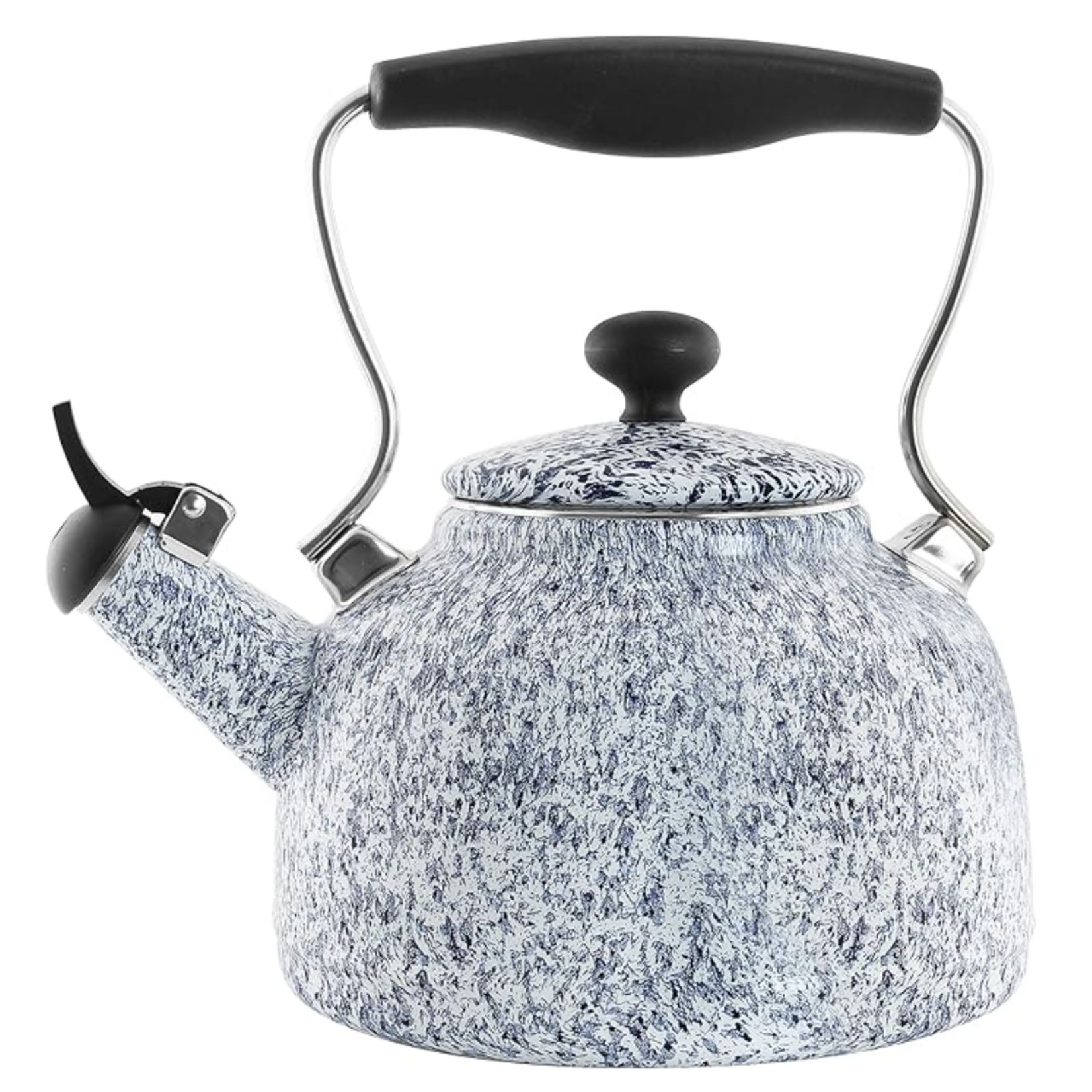 Chantal Vintage White Spatter, Tea Kettle | Chantal