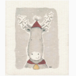 Galleyware Christmas Reindeer Swedish Towel