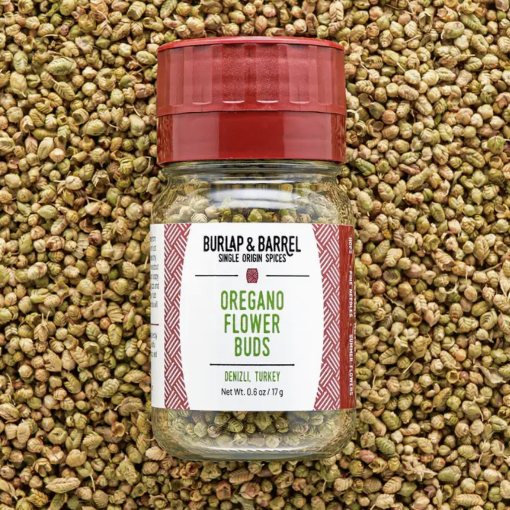 Burlap & Barrel Turkish Oregano Buds, .5 oz grinder