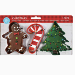 R&M International Christmas 3 Pc Color Cookie Cutter | R&M International