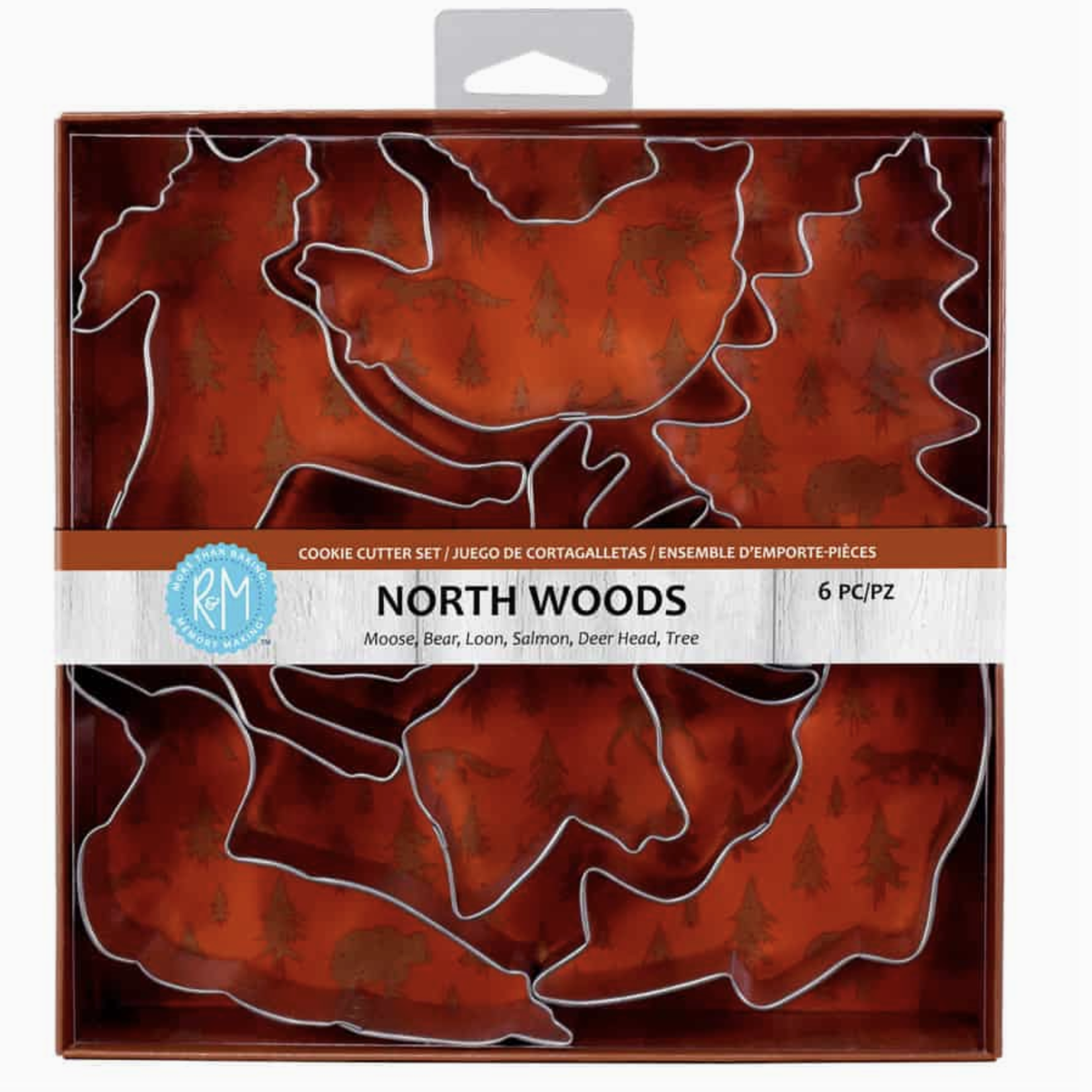R&M International Northwoods 6 Pc Cookie Cutter Set | R&M International