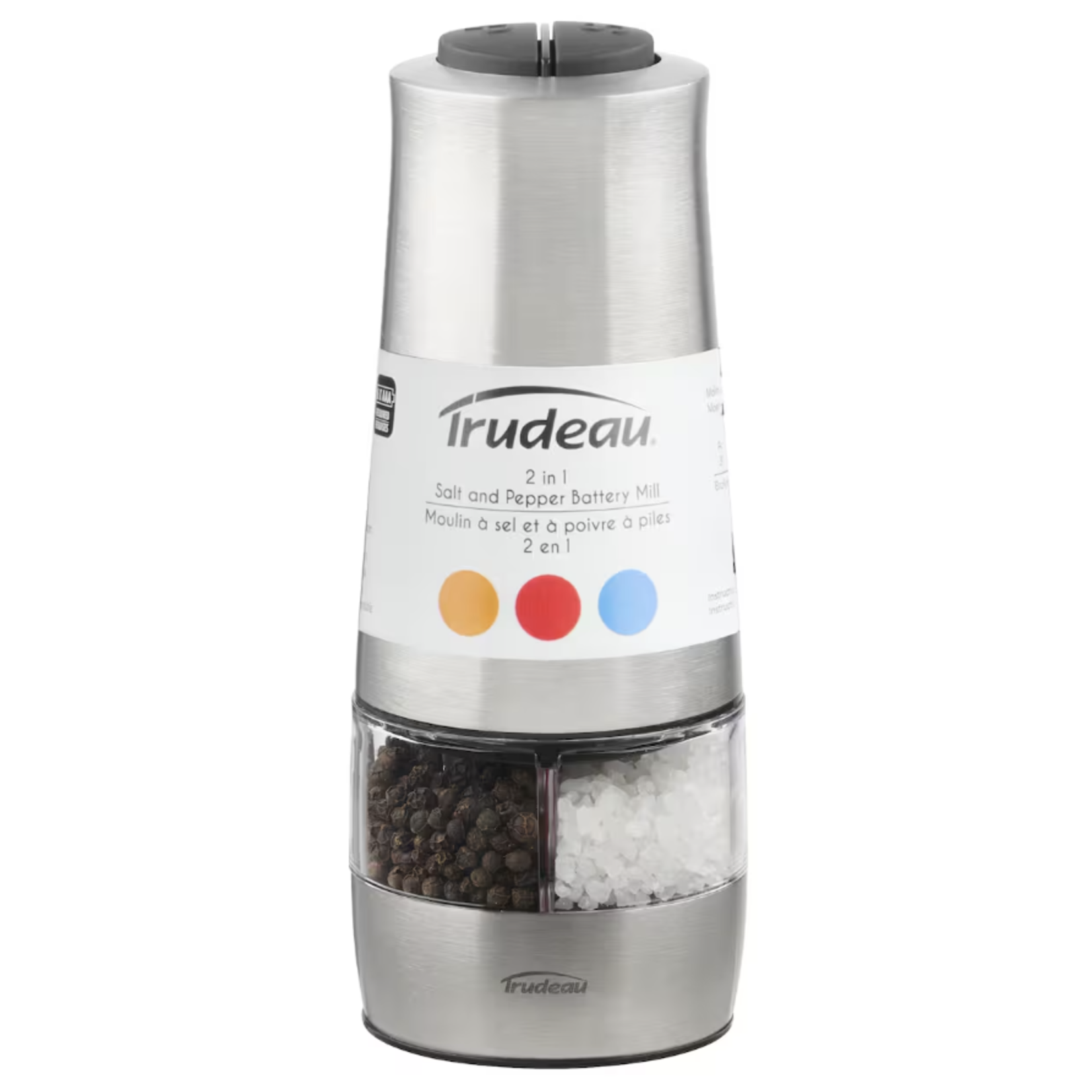 Trudeau 7" SS Duo Battery Mill | Trudeau
