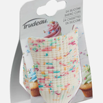 Trudeau Set/24 Mini Muffin Cups, Confetti | Trudeau