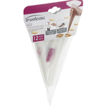 Trudeau Set/12 Pro.Zip Choco Melt Bags, 12" | Trudeau