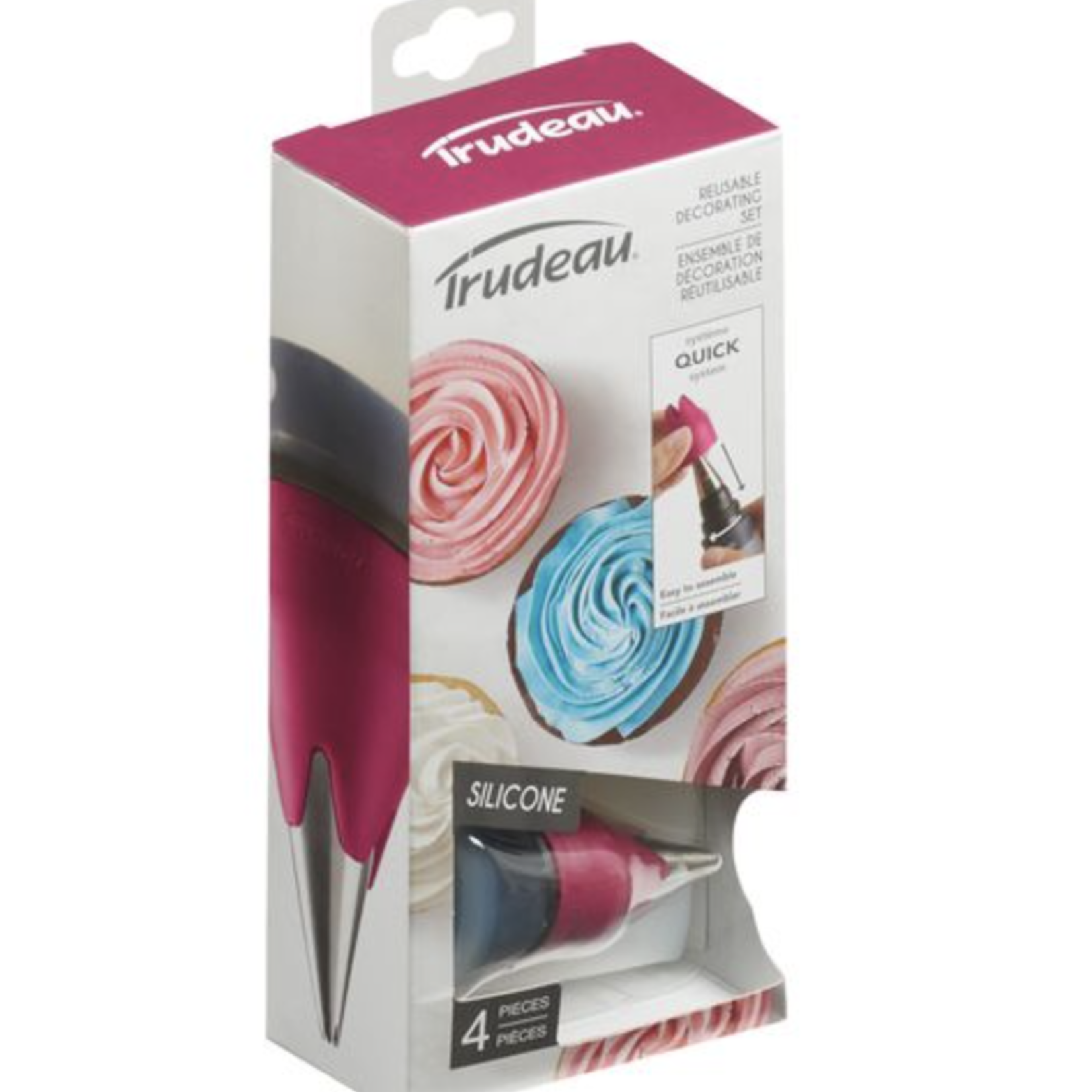 Trudeau 4PCS 12" DECORATING SET