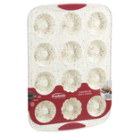 Trudeau 12CT DECORATED DONUT CONFETTI FUCHSIA